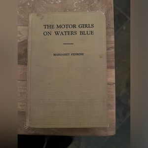 Antique 1915 Book: The Motor Girls on Waters Blue